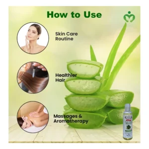 Aloe Vera Miracle Oil, Whitening and Moisturizing Oil 100ml