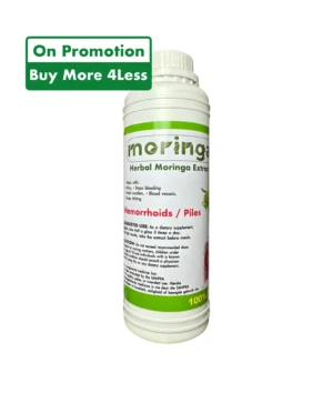 Moringa Hemorrhoids Complex - Helps soothe swelling, itching, and discomfort. This fast-acting herbal blend supports relief for internal and external hemorrhoid.