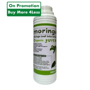 Moringa Organic Juice Complex a natural multivitamin superfood for immune strength, energy, metabolism, and overall wellness.