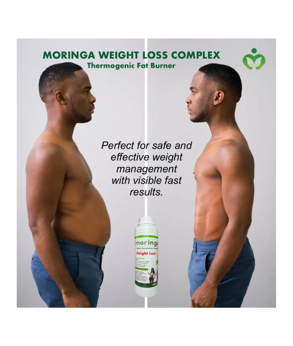 Moringa Weight Loss Concentrate Complex: Super Thermogenic Fat Burner and Waist Trimmer