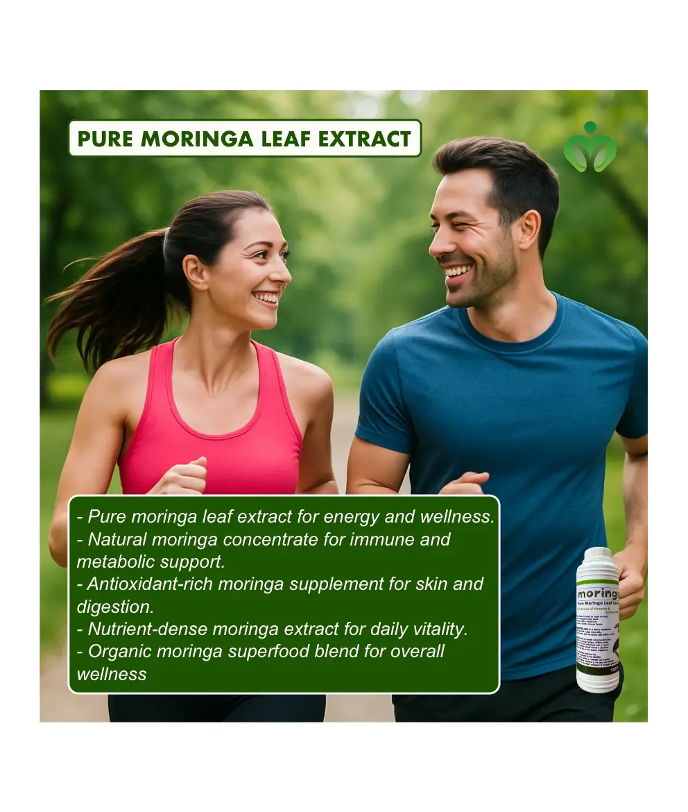 Pure Moringa Leaf Extract, More 4Less Pure Moringa Leaf Extract boosts energy, supports immunity, enhances skincare, and promotes gut and metabolic wellness with powerful vitamins, minerals, and antioxidants.