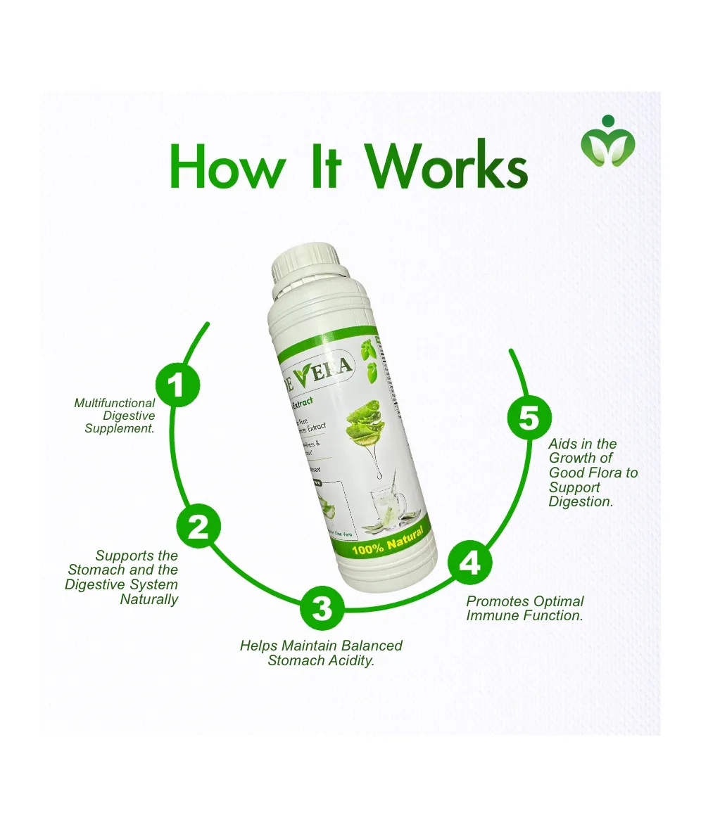 Aloe Vera Concentrate, Digestive and Immune Support