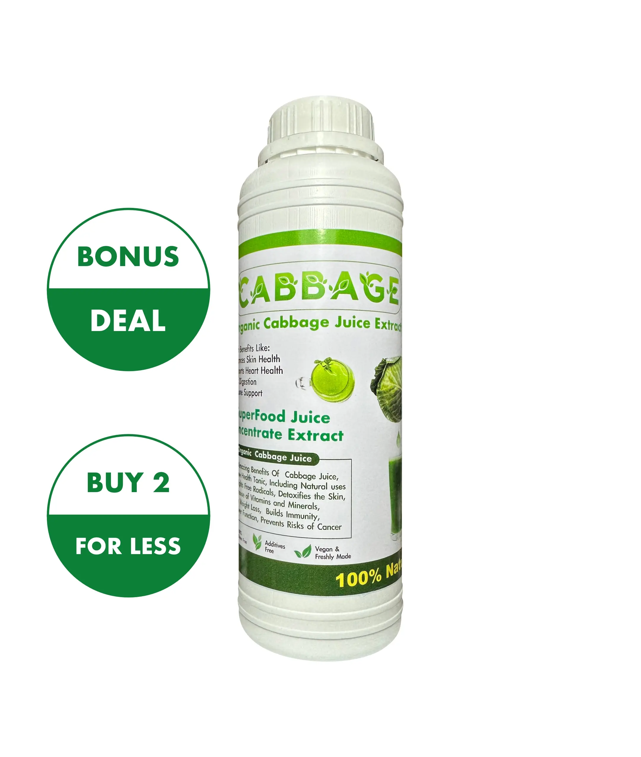 Organic Cabbage Juice