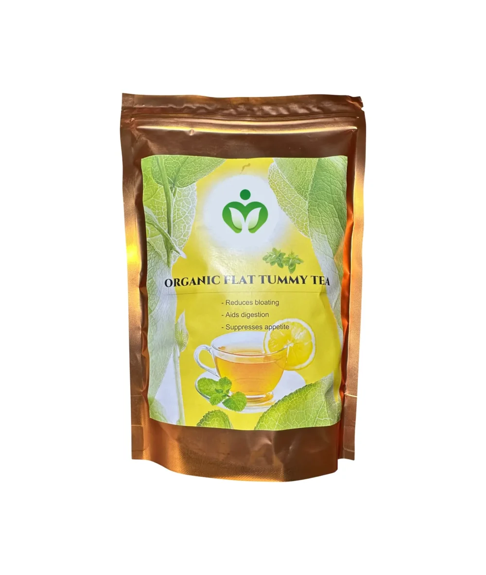 Organic Flat Tummy Tea, Lose Stomach Fat