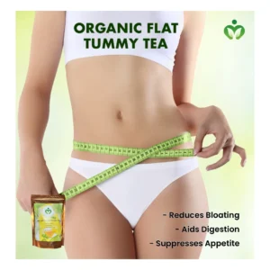 Organic Flat Tummy Tea, Lose Stomach Fat