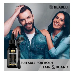 Minoxidil and Biotin Hair Growth Kit, Complete Hair Restoration