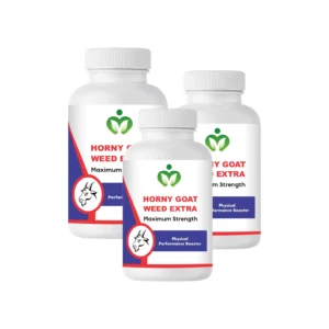 Horny Goat Weed Extra - Strength Libido, Natural Stamina, Drive, Vitality and Energy Support Supplement