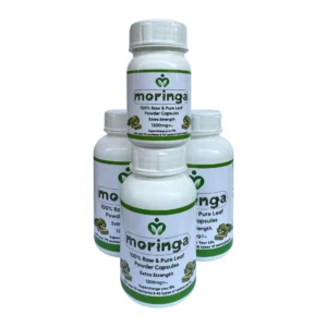 Pure Moringa Leaf Powder Capsules