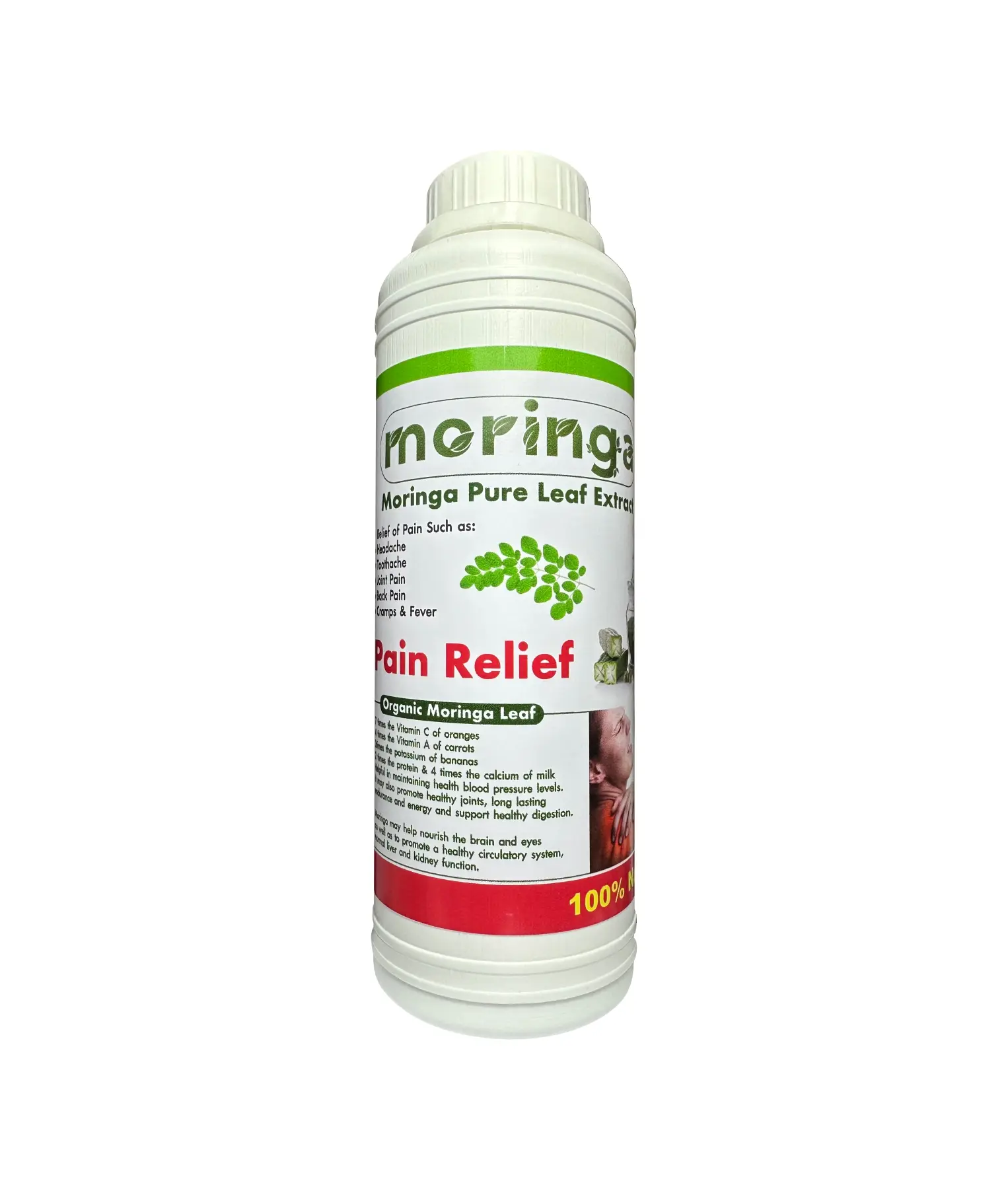 Moringa Pain Relief Complex, Rapid Relief Moringa Pain Relief Complex – Relief for headaches, joints, muscles, and back pain