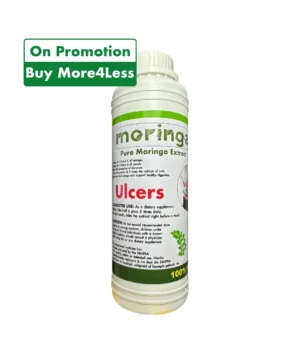 Moringa Ulcer Relief Complex | Buy More 4Less, Natural Herbal Support for Ulcers, Acid Reflux & Digestive Healing