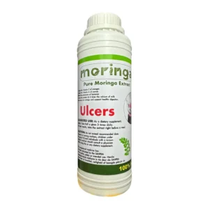 Moringa Ulcer Relief Complex offers natural digestive comfort, supporting acid balance, soothing the stomach, and promoting gentle gut wellness.