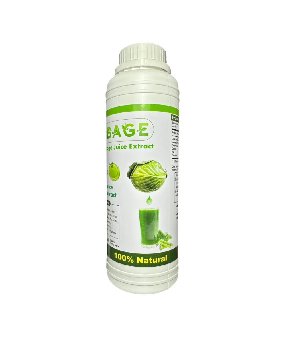 Pure Cabbage Juice Extract - Superfood for Detox, Immunity, Weight Loss and Digestive Health