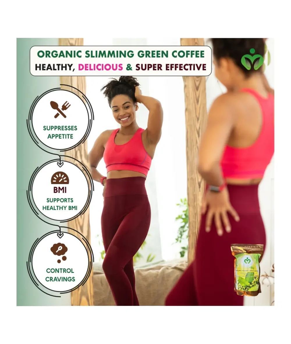 Slimming Green Coffee, Organic Weight Loss Formula