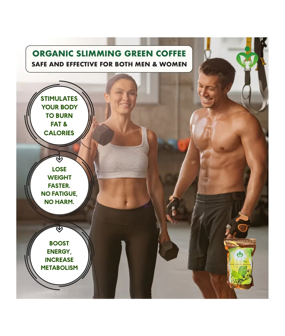 Slimming Green Coffee, Organic Weight Loss Formula