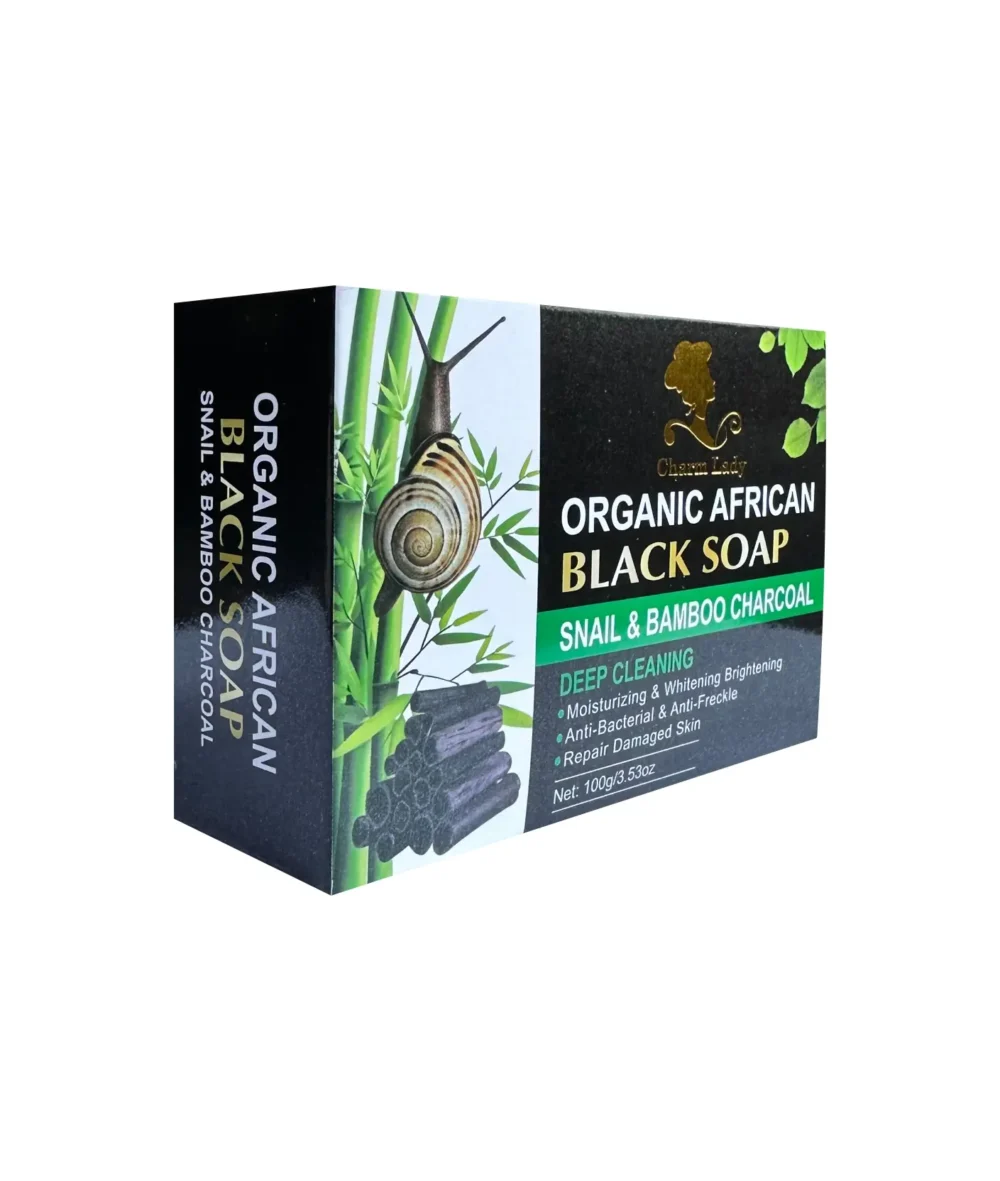 Organic African Black Bar Soap