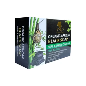 Organic African Black Bar Soap