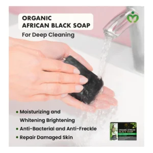 Organic African Black Bar Soap