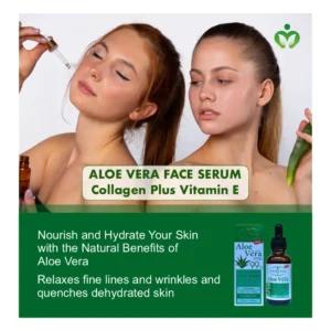 Aloe Vera Face Serum with Collagen and Vitamin E