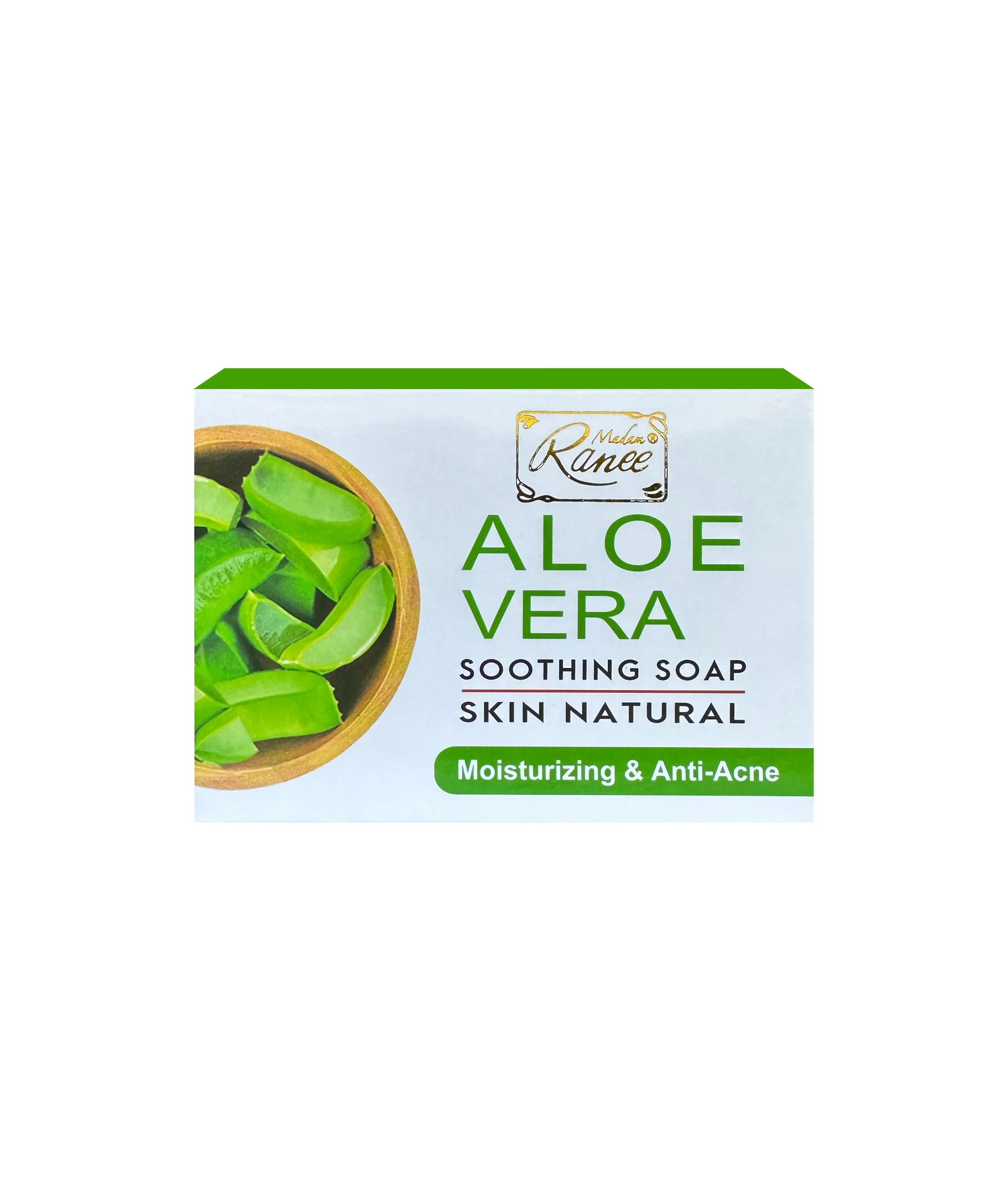 Aloe Vera Soothing Soap, Moisturizing and Anti-Acne