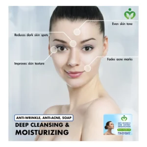 Anti-Wrinkle Acne Detox Soap – Natural Cleansing Bar for Clear, Youthful Skin