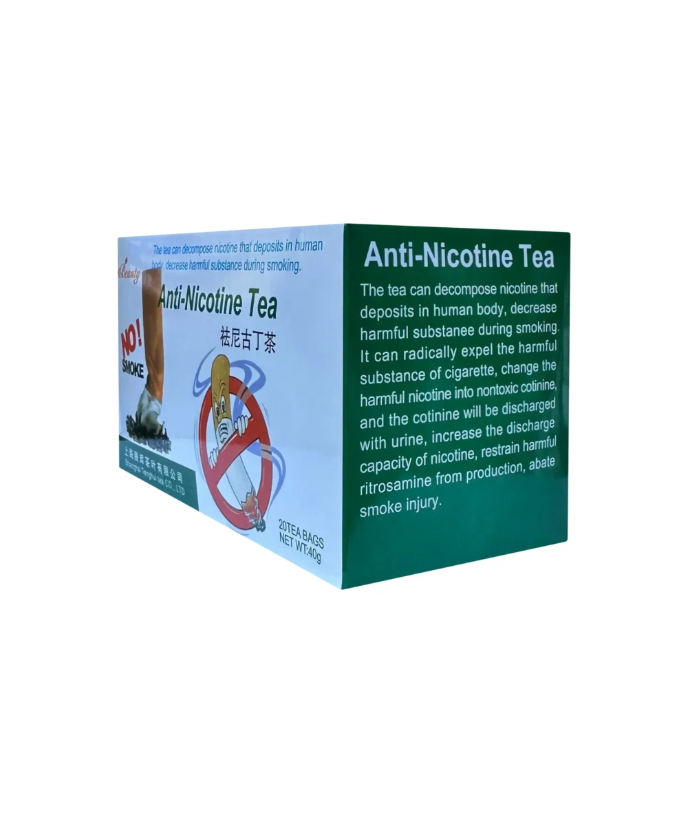Anti-Nicotine Tea – Herbal Detox to Eliminate Nicotine, Support Lungs and Recovery
