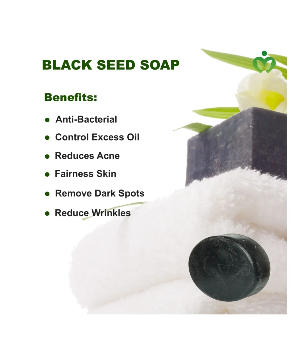 Powerful Black Seed Soap with Real Black seed Extract