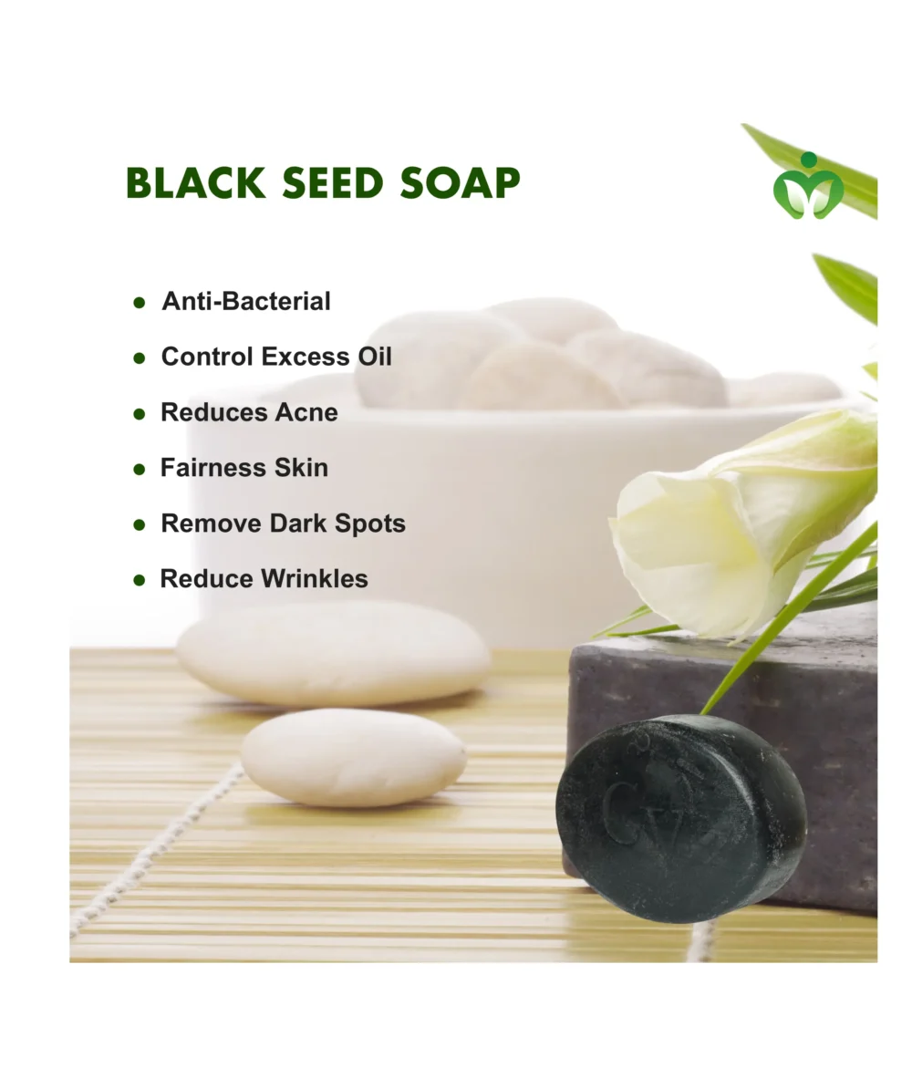 Powerful Black Seed Soap with Real Black seed Extract