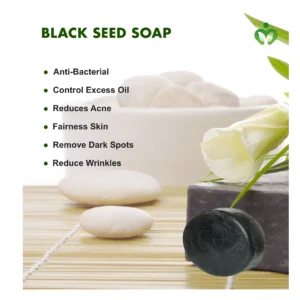 Powerful Black Seed Soap with Real Black seed Extract