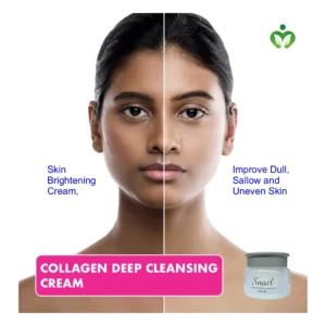 Collagen Deep Cleansing Cream, Snail Brightening Body Cream