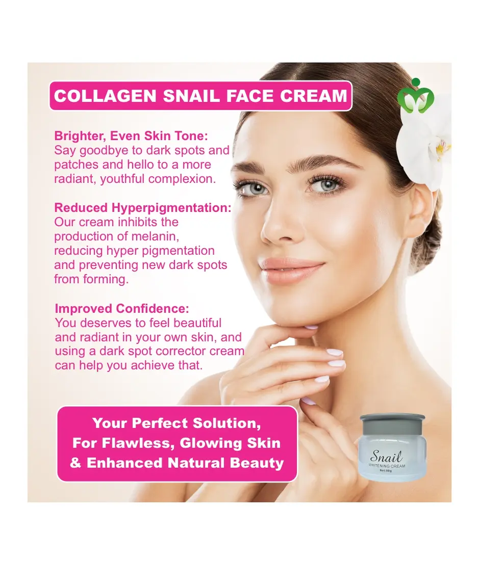 Collagen Deep Cleansing Cream, Snail Brightening Body Cream