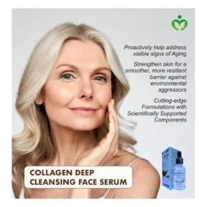 Collagen Deep Cleansing Serum, Anti-Aging and Anti-Acne