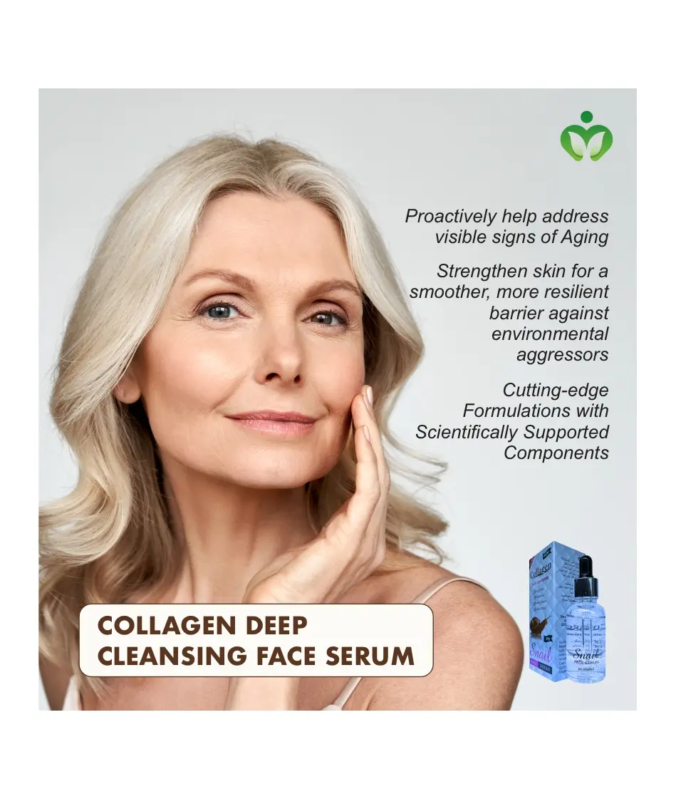 Collagen Deep Cleansing Serum, Anti-Aging and Anti-Acne