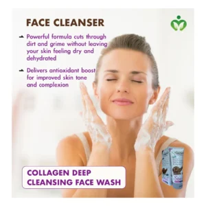 Collagen Facial Cleanser, Snail Face Wash 100ml