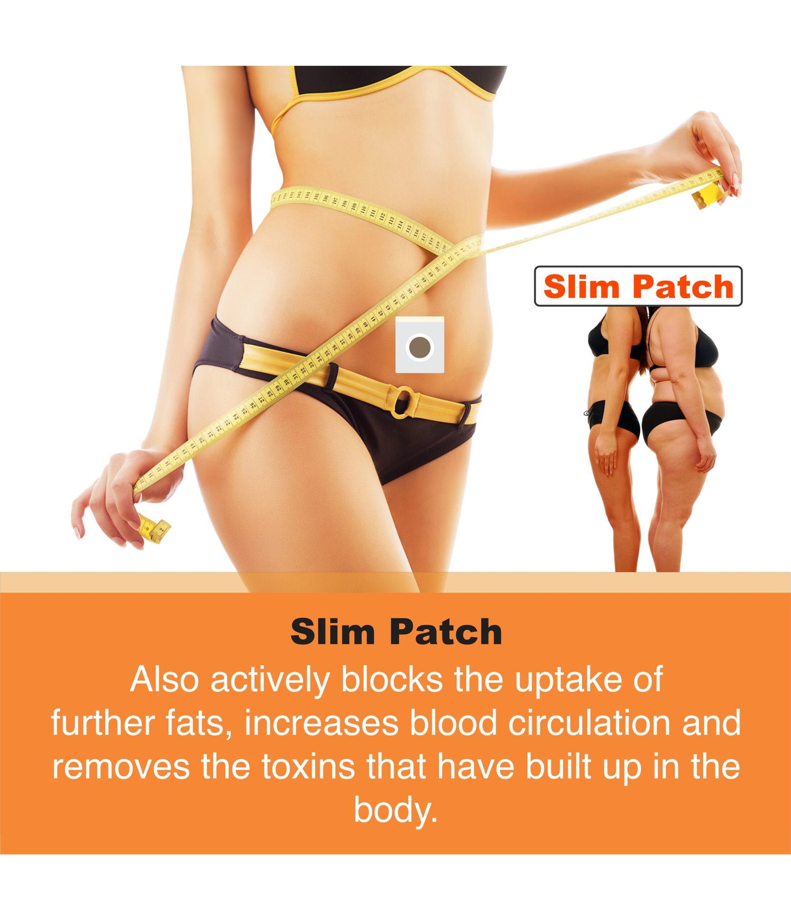 Slimming Patches, A Natural Weight Loss Patch, Shape, Firm