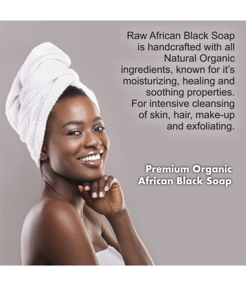 Organic African Black Bar Soap