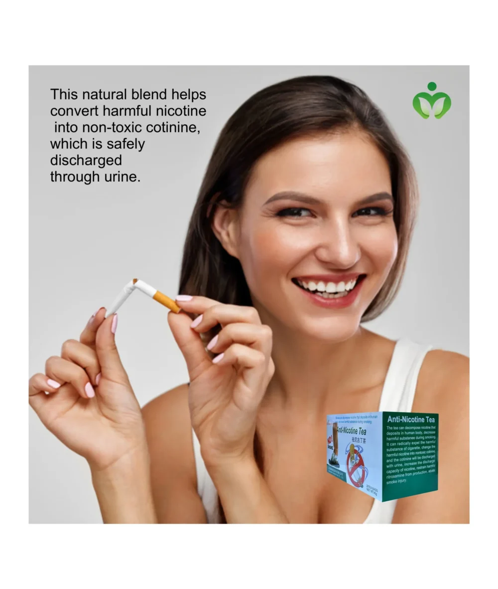 Anti-Nicotine Tea – Herbal Detox to Eliminate Nicotine, Support Lungs and Recovery