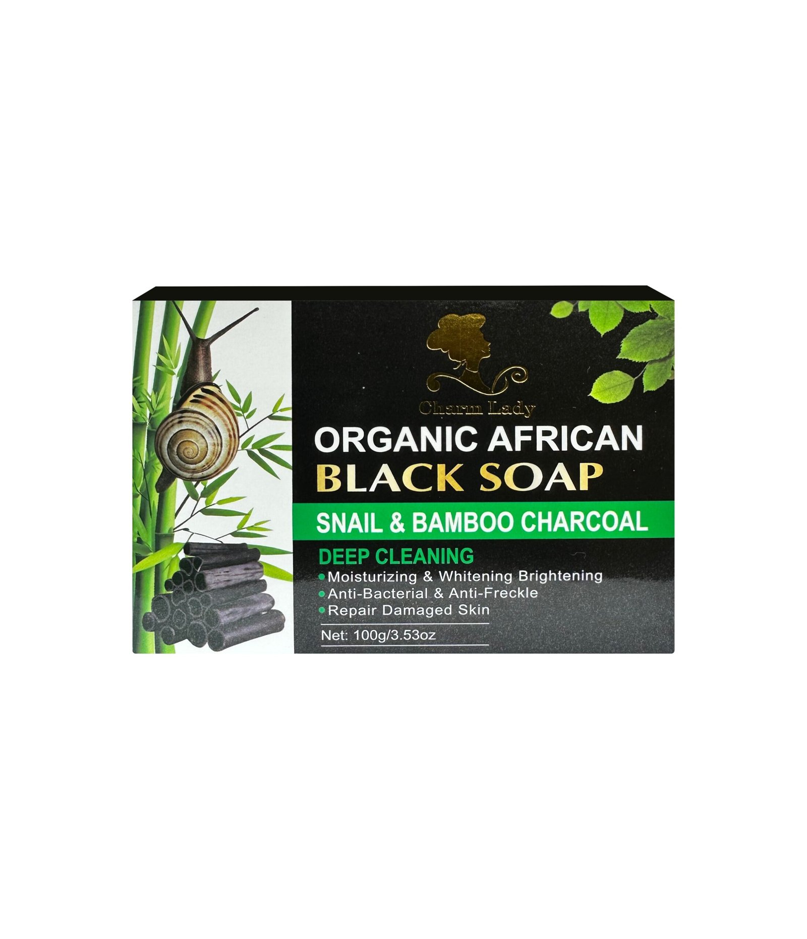 Organic African Black Bar Soap