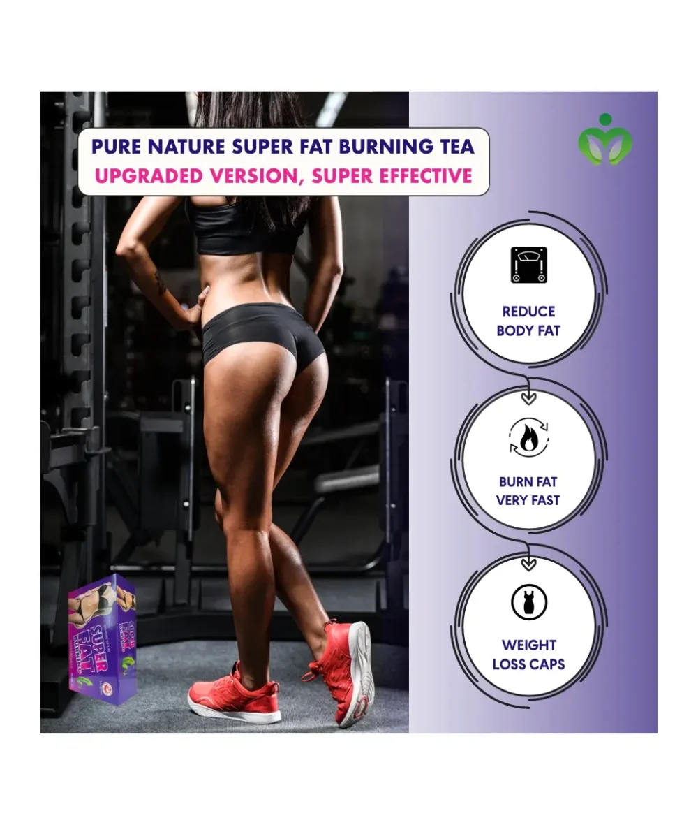 Super Fat Burning Tea, 100% Pure and Natural Slimming Tea