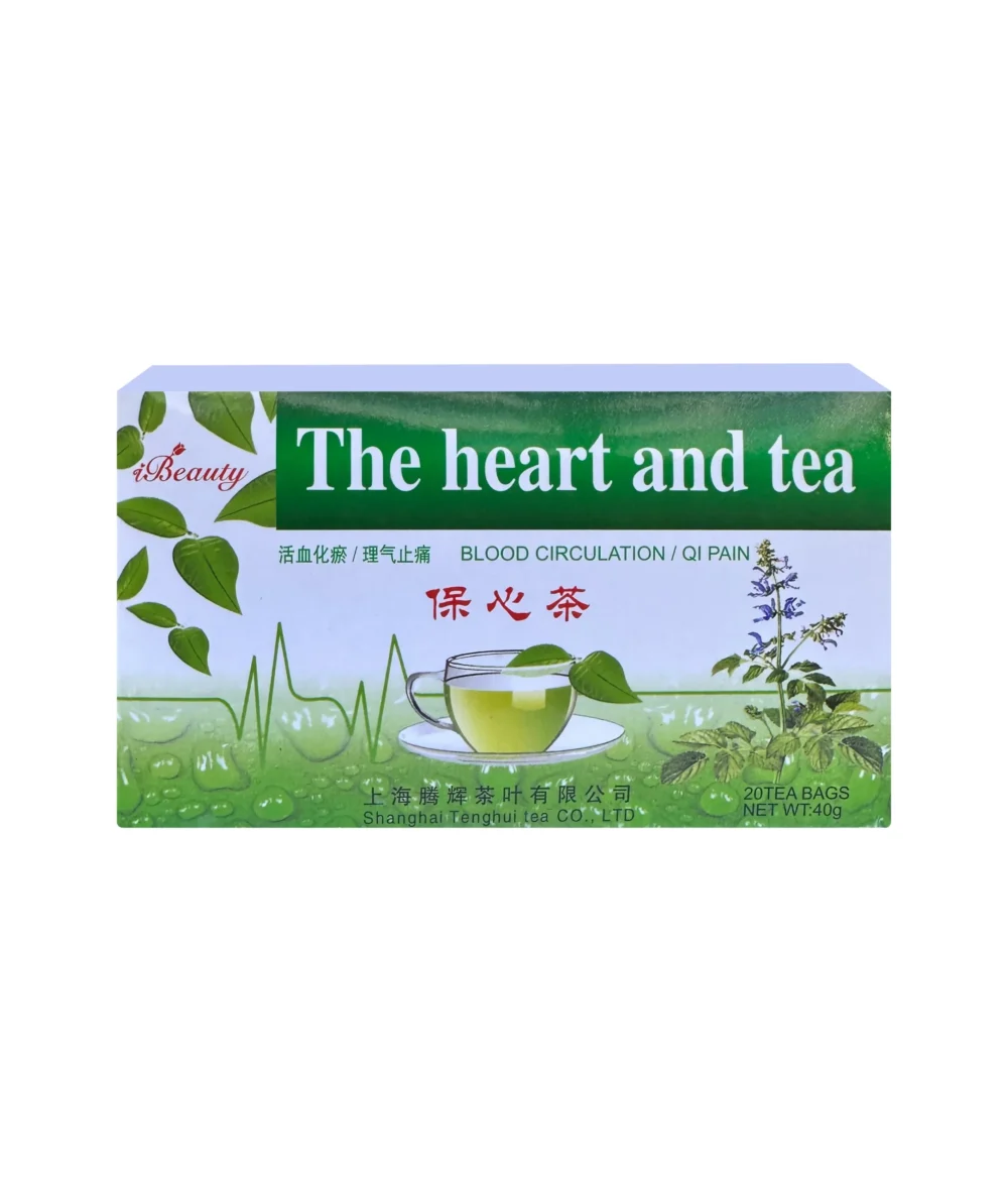 Heart and Blood Circulation Tea – Herbal Support for Cardiovascular Health and Healthy Blood Flow