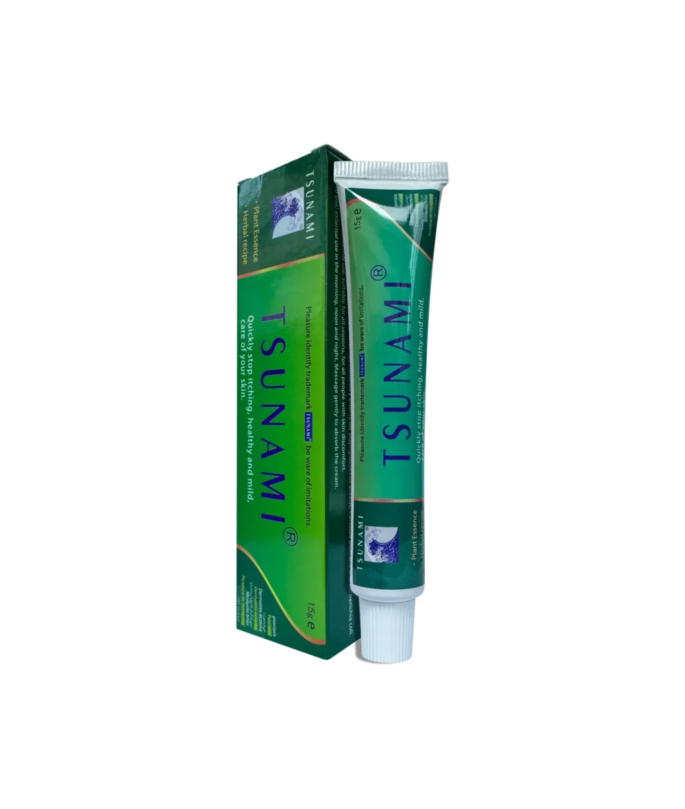 Tsunami Itch Relief Cream – Fast-Acting Soothing Cream for Eczema, Psoriasis and Irritated Skin