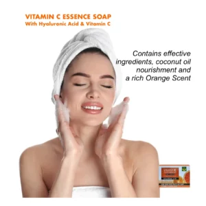 Vitamin C Essence Soap, Moisturizing, Anti-Freckle