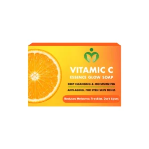 Vitamin C Essence Glow Soap – Brightening, Anti-Aging & Deep Cleansing Bar for Radiant Skin