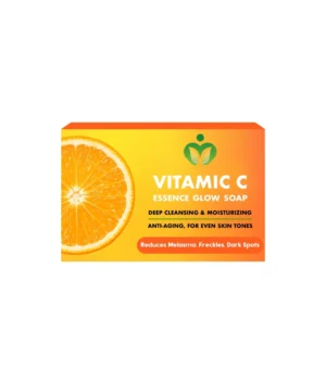 Vitamin C Essence Glow Soap – Brightening, Anti-Aging & Deep Cleansing Bar for Radiant Skin