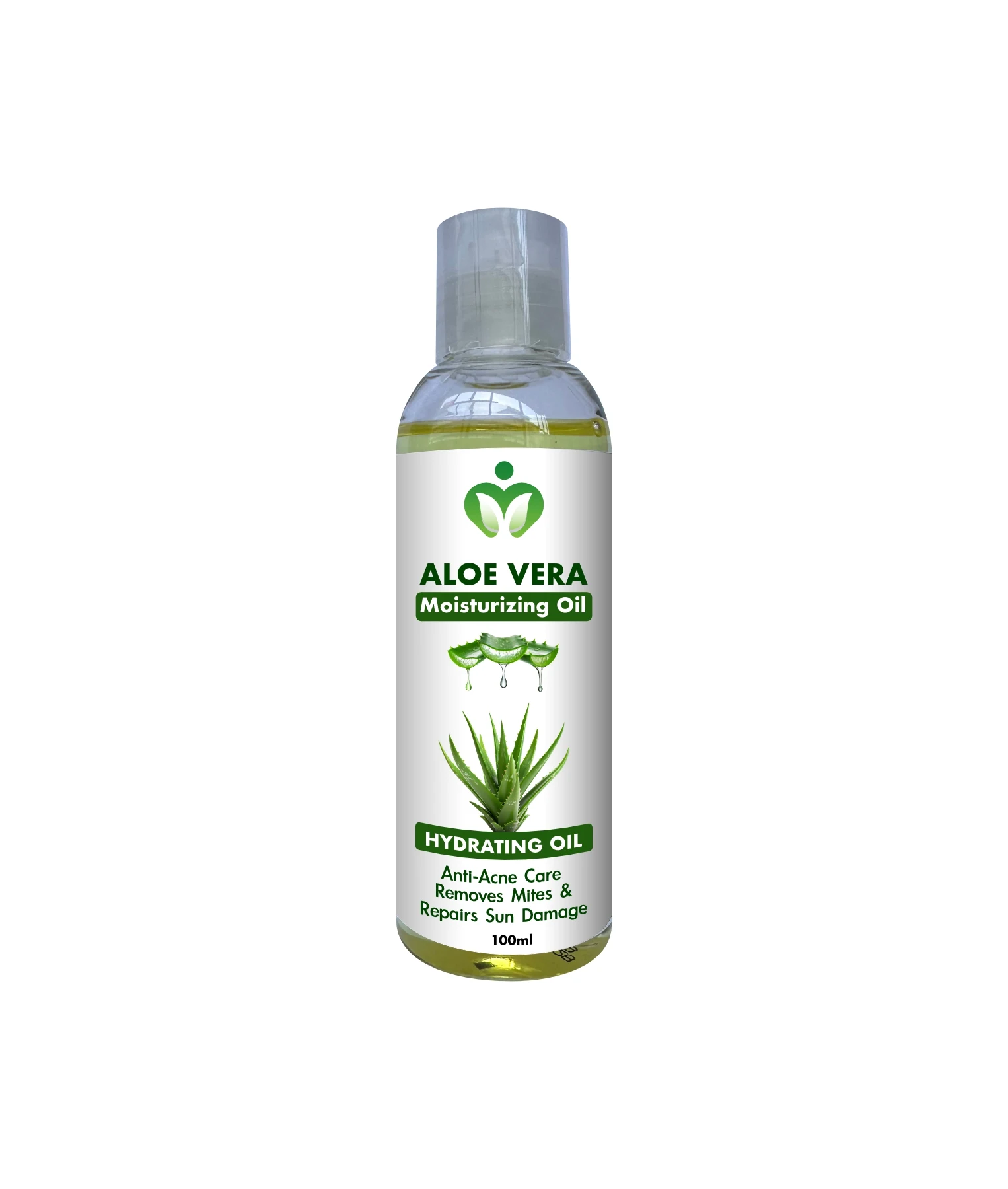 Aloe Vera Moisturizing Oil for Hair and Skin Aloe Vera Moisturizing Oil, Natural Skin Hydration, Hair Care for Radiant Beauty, Soothe Acne, Sun Damage and Even Skin Tone