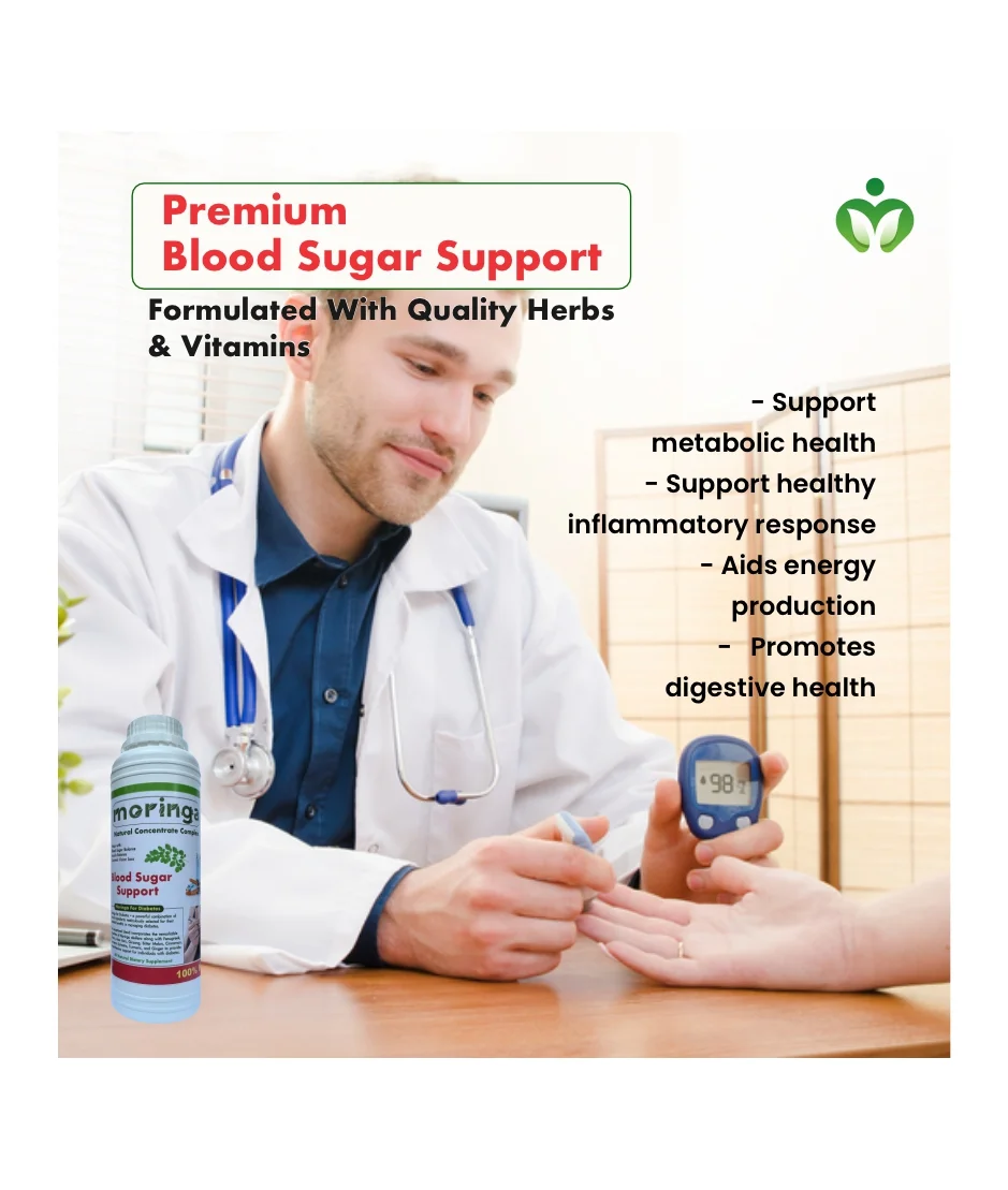 Moringa Blood Sugar Support Concentrate Complex