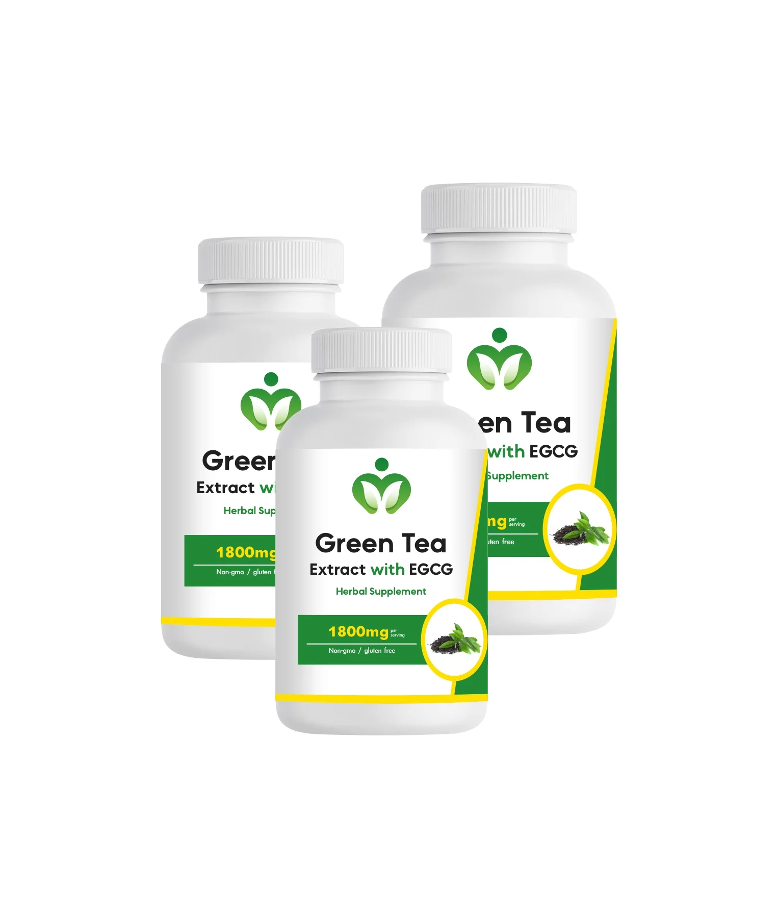 Green Tea Extract for Energy, Heart Health Green Tea Extract Capsules | 1800 mg EGCG for Energy, Metabolism & Antioxidant Support