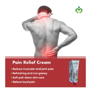 Pain Relief Cream, 100% Natural and Fast-Acting