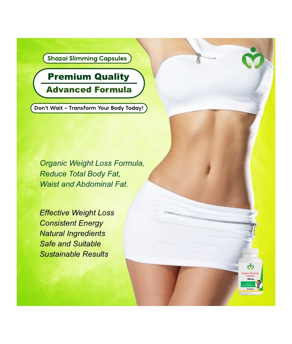 Slimming Capsules, Organic Weight Loss Formula