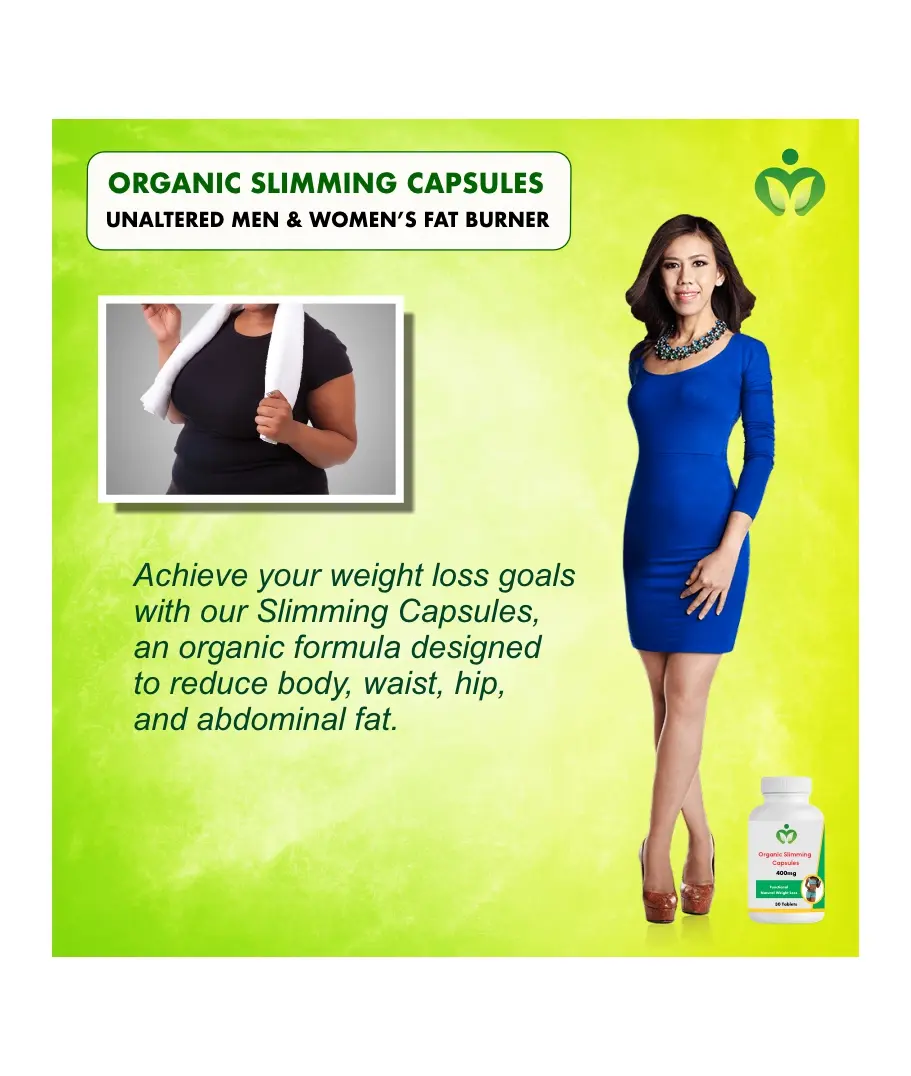 Slimming Capsules, Organic Weight Loss Formula