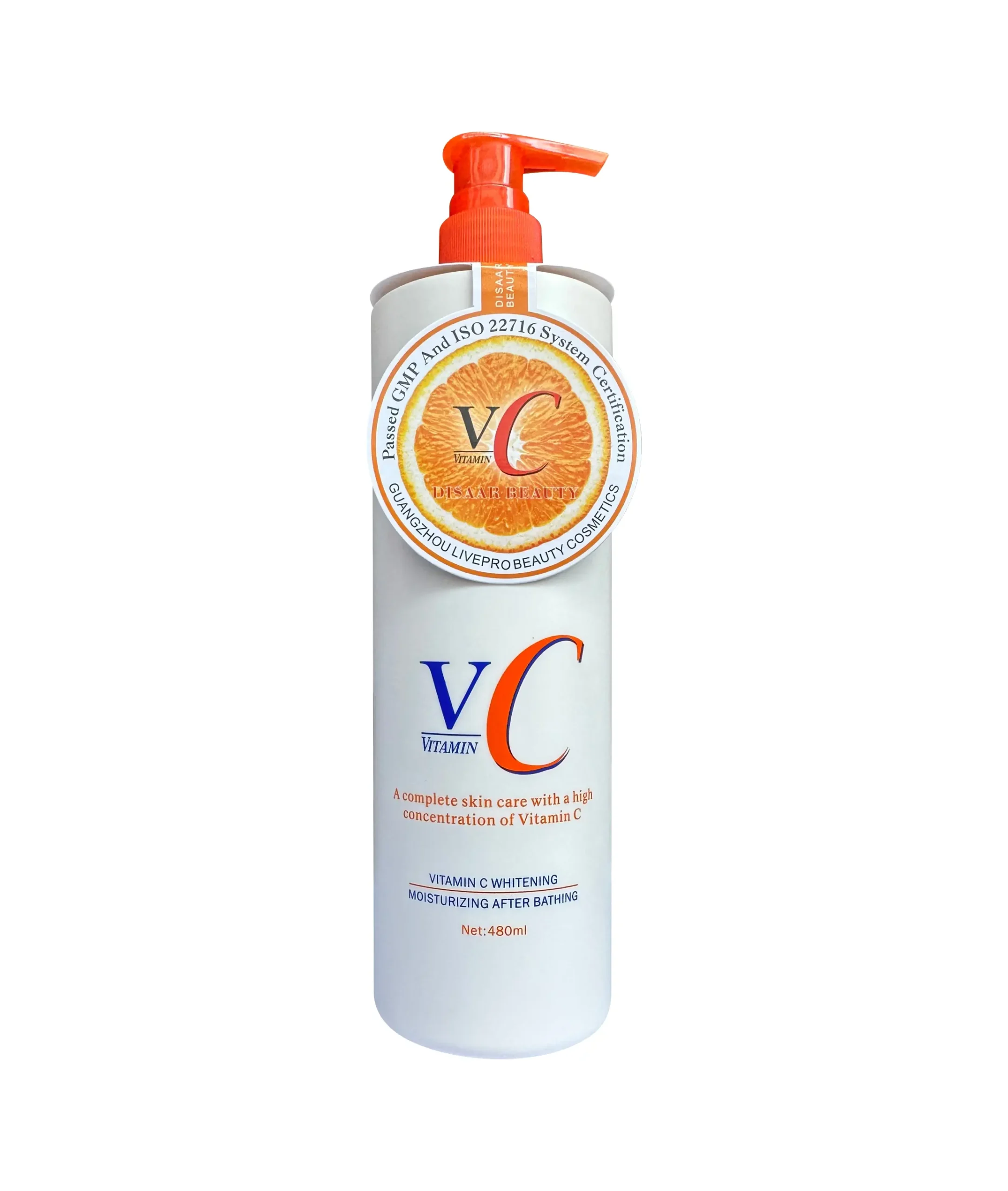 Vitamin C Body Lotion and Face Moisturizer